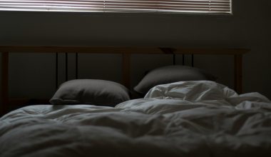 empty white and gray bed set